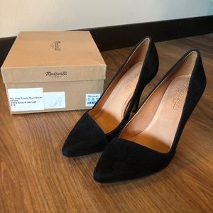 Madewell Mira black heels